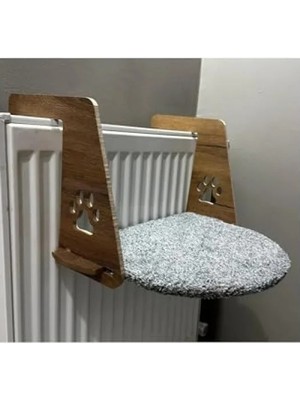 Esranın Dünyası Konforlu Peluş Kedi Kalorifer Petek Yatağı - 30 x 50 cm