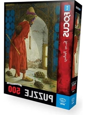 Esranın Dünyası Kaplumbağa Terbiyecisi Temalı 500 Parça Puzzle