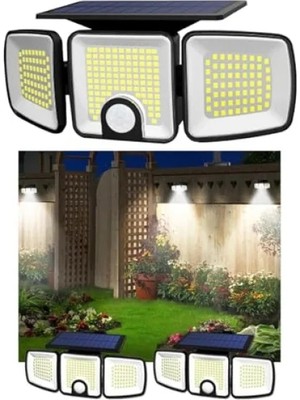 Esranın Dünyası Güneş Enerjili 223 Cob Led, Hareket Sensörlü Aydınlatma