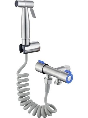 Esranın Dünyası Paslanmaz Çelik Bide Seti, Kolay Kurulum Özellikli