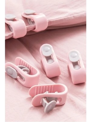 Esranın Dünyası 8 Adet Yorgan Nevresim Sabitleyici Klips - Karışık Renk Seçenekleri