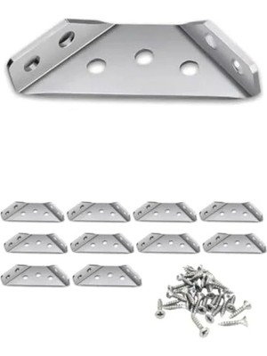 Esranın Dünyası 10 Adet Metal Köşe Bağlantı Aparatı Seti