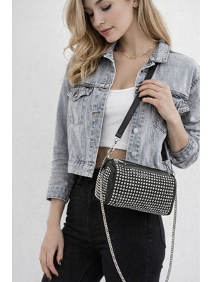 Generic Taşlı Abiye Çanta