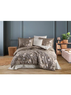 SHC4200 Çift Kişilik Poplin Nev Parlin Cappuccino