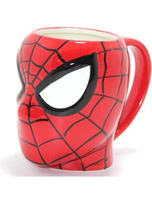 Aesco 3D Spiderman Tasarımlı Porselen Kupa Bardak