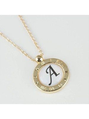 Aesco Seri Sonu Harfli Kolye