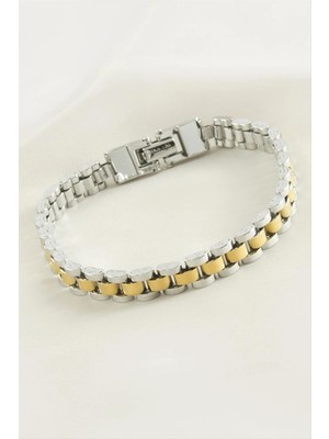 Aesco Zincir Çelik Bileklik