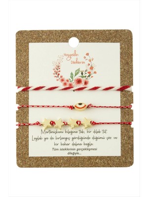 Aesco 3 Adet Göz Marteniçka Bileklik