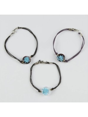 Aesco Çiçek Cam Bileklik