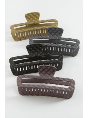 Aesco Dikdörtgen Renkli Mandal Toka 13 cm