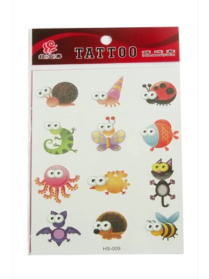 Aesco Hayvancık Tattoo Dövme Sticker