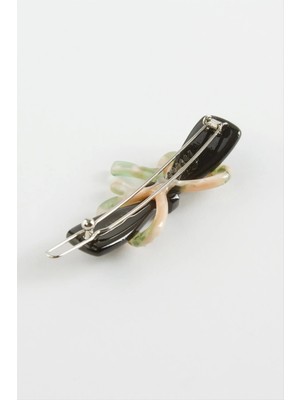 Aesco Fiyong Taşlı Klipsli Toka