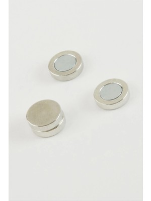 Aesco Yuvarlak Mıknatıslı Küpe