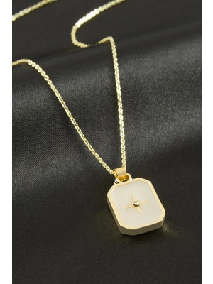 Aesco Yıldız Mineli Kolye