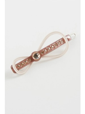 Aesco Sonsuzluk Taşlı Klipsli Toka