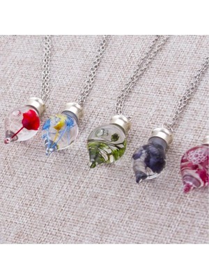 Aesco Sulu Fanus Canlı Kolye