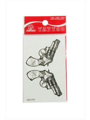 Aesco Silah Tattoo Dövme Sticker