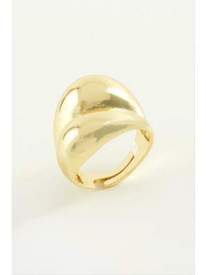 Aesco Oval Metal Yüzük