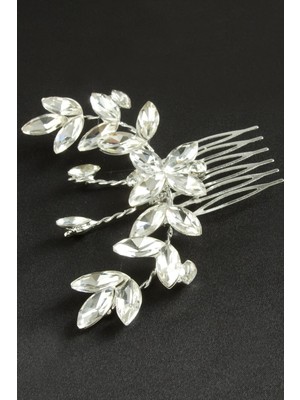 Aesco Kelebek Taşlı Yan Toka