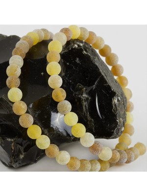 Aesco 6 mm Mat Akik Taşı