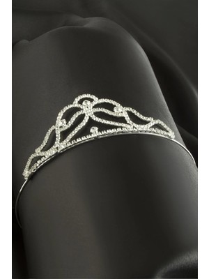 Aesco Taşlı Gelin Tacı