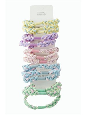 Aesco Örgülü Lastikli Toka 3 Adet