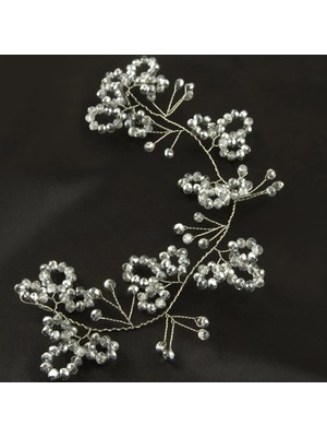 Aesco Kristal Saç Aksesuarı