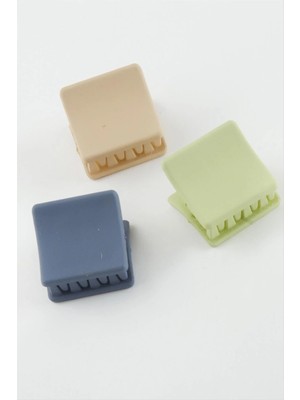 Aesco 4 Adet Kare Minik Mandal Toka 2 cm