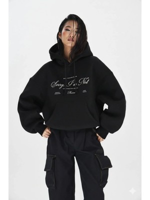 -Unisex Premium 3 Iplik Baskılı Oversize Sweatshirt – Trend Streetwear 6