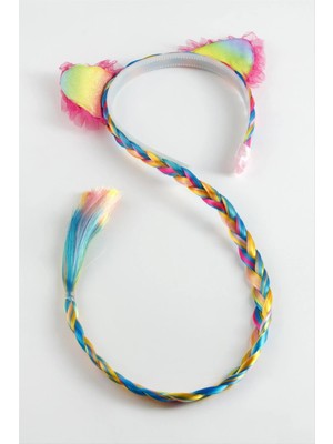 Aesco Örgülü Kulaklı Taç