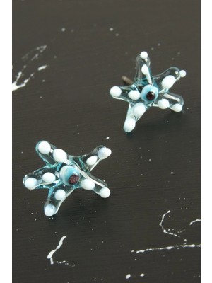 Aesco Deniz Yıldızı Cam Küpe