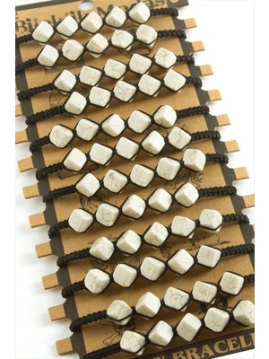 Aesco Küp Makrome Örgülü Bileklik