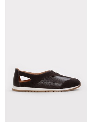Fast Step Hakiki Deri  Kadın Casual Ayakkabı 217ZA99