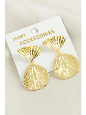 Aesco Oval Trend Metal Küpe