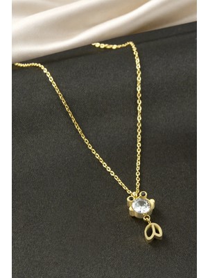 Aesco Baykuş Çelik Kolye