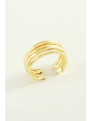 Aesco Çift Sıra Metal Yüzük