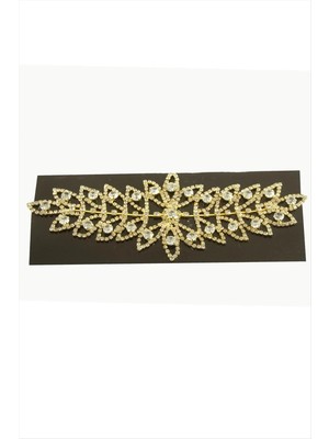 Aesco Oval Taşlı Alınlık Saç Aksesuarı