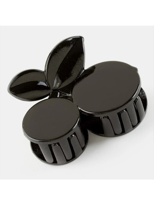 Aesco 8 cm  Kiraz Siyah Renkli Mandal Toka 1 Adet