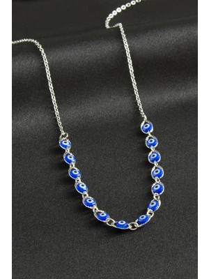 Aesco Nazarlı Mineli Kolye