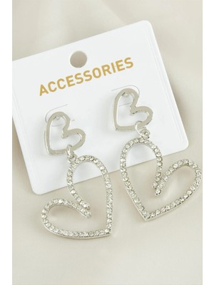 Aesco Kalp Yeni Sezon Taşlı Küpe