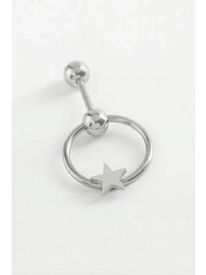 Aesco Yıldız Çelik Piercing 1 Adet