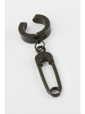 Aesco Çengel Erkek Çelik Küpe