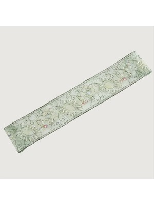 Aesco Saç Bandı Yeşil Toka