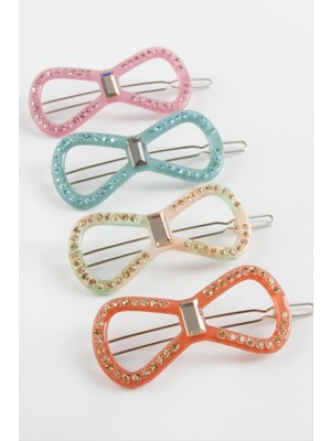 Aesco Fiyong Taşlı Klipsli Toka