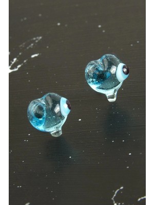 Aesco Penguen Cam Küpe