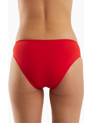 Ayyıldız 63043 Kırmızı Büzgülü Bikini Altı
