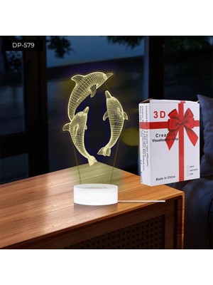 Epilons Yunus Şekilli Gece Lambası