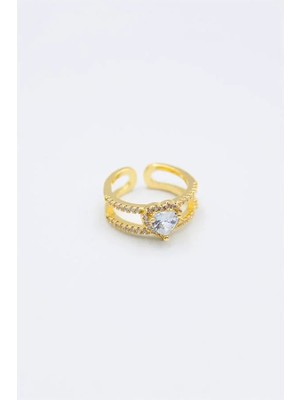 Royaleks Kalp Yüzük - Altın