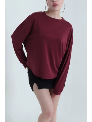 DESIGN AND ME Kadın Modalsüprem Kumaş Bluz