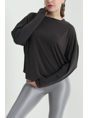 DESIGN AND ME Kadın Modalsüprem Kumaş Bluz